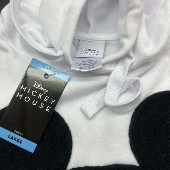 Women’s Mickey Mouse hooded sweatshirt - Size: Large- Brand new with tags - Picture 7 of 8